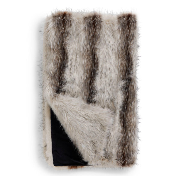 Donna salyers faux fur on sale throw